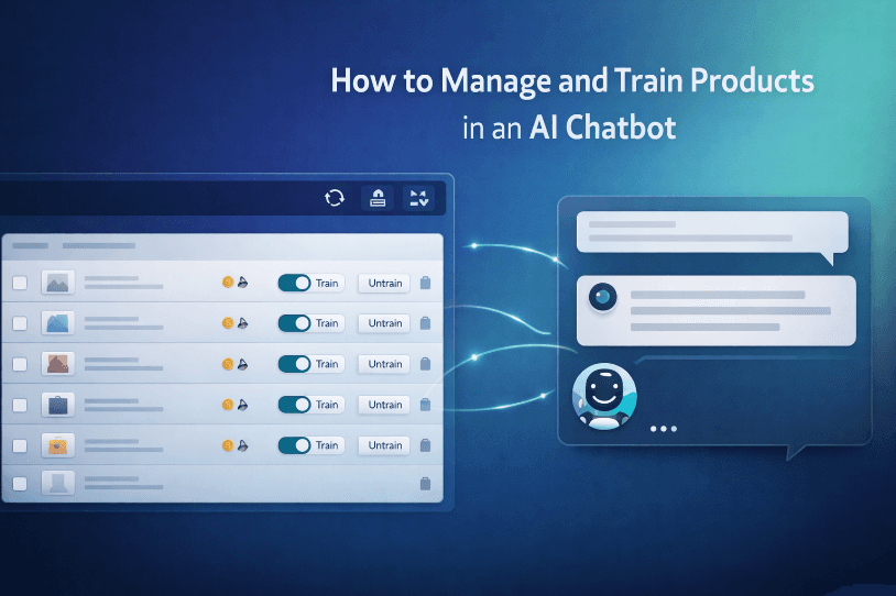 How to Manage and Train Products in ReComAI