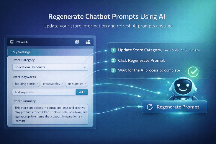Regenerate Chatbot Prompts Using AI
