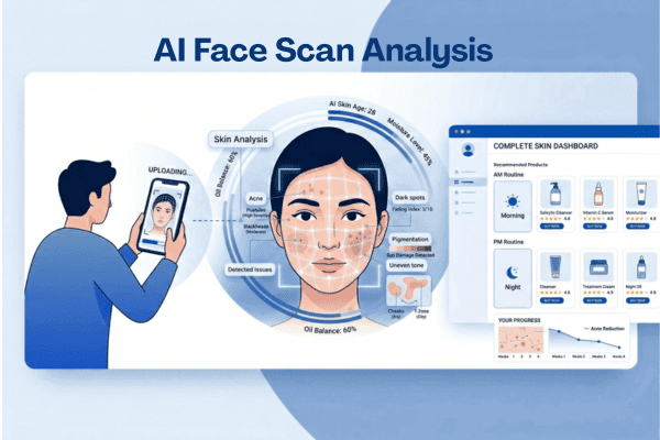 AI Face Scan Analysis