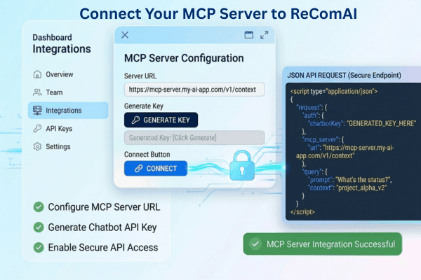Connect Your MCP Server to ReComAI