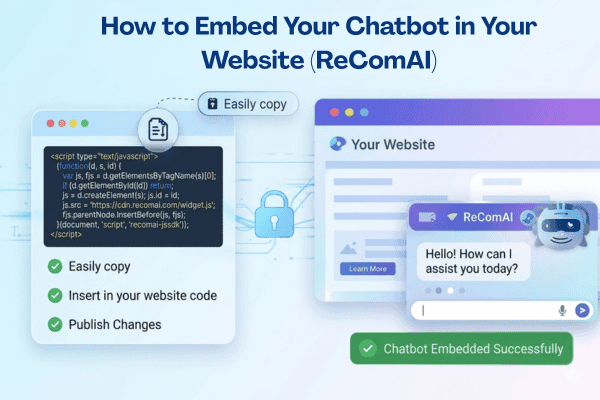 How to Embed Your Chatbot in Your Website